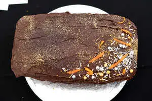 dark chocolate orange cake