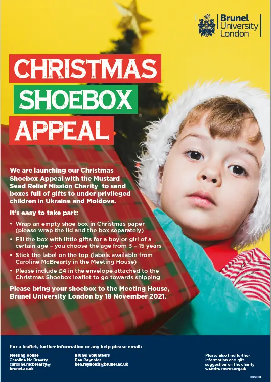 Christmas Shoebox Appeal 2021